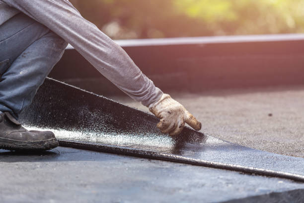 Professional Waterproofing technician working in Moody, AL